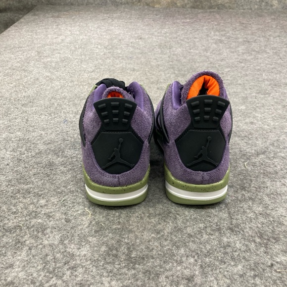 Jordan 4 Retro Crayola Purple Size 6.5W DS - Picture 4 of 6